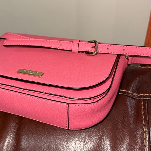 ‼️Kate Spade Pink Leather Crossbody Bag - Picture 9 of 13